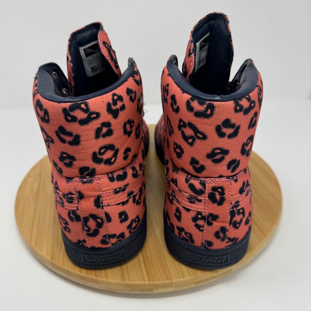 Puma‎ House of Hackney Suede Mid Leopard Coral Mens 13 358464-01 | Sneakers Rare - Picture 5 of 12